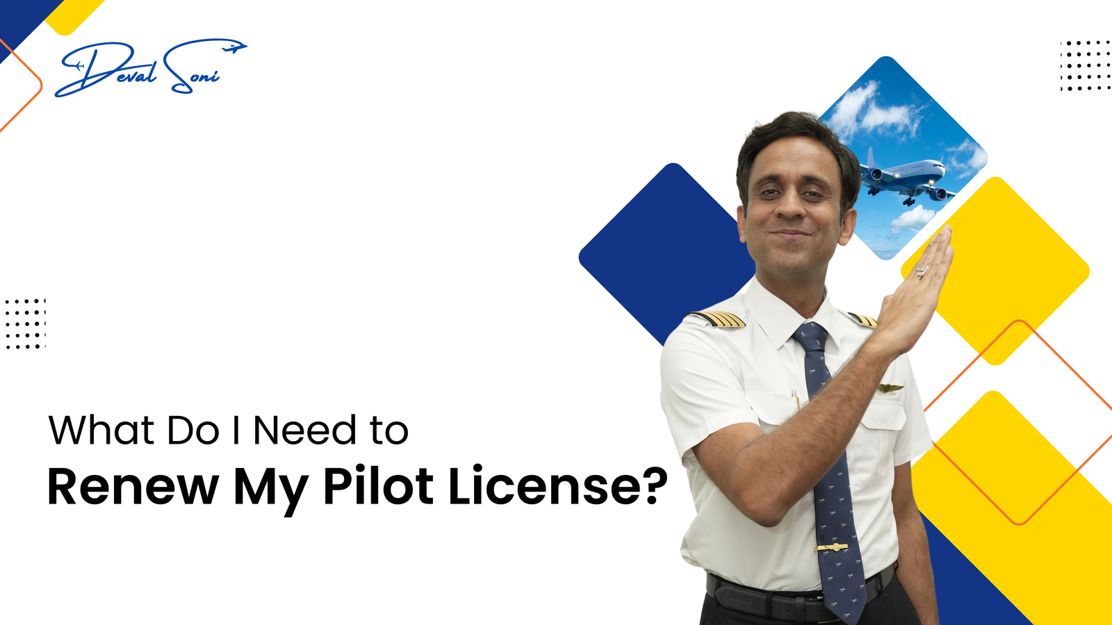 What Do I Need to Renew My Pilot License?